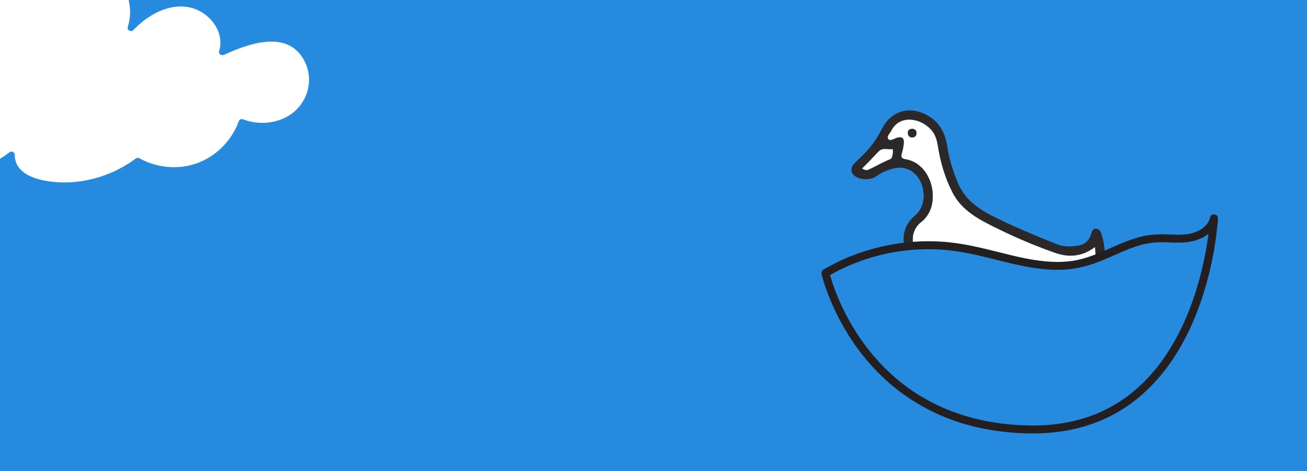 Decorative duck illustration